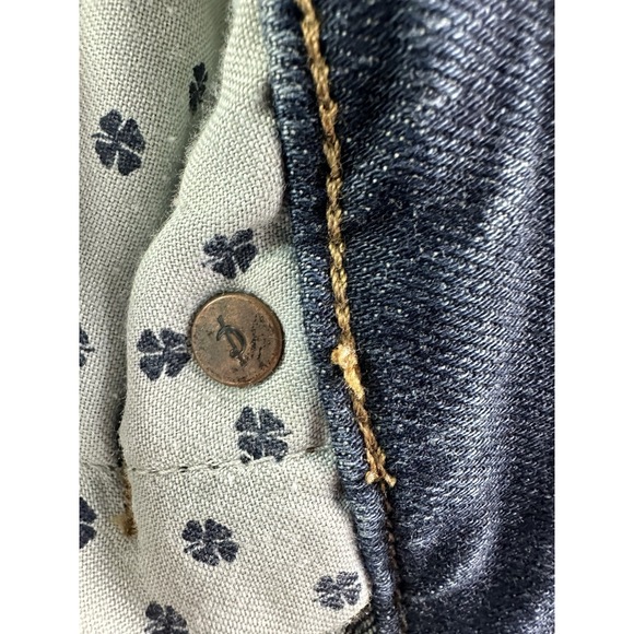 Lucky Brand Jeans Men 34x32 Blue 363 Straight Classic Dark Wash Stretch Denim - Picture 10 of 16